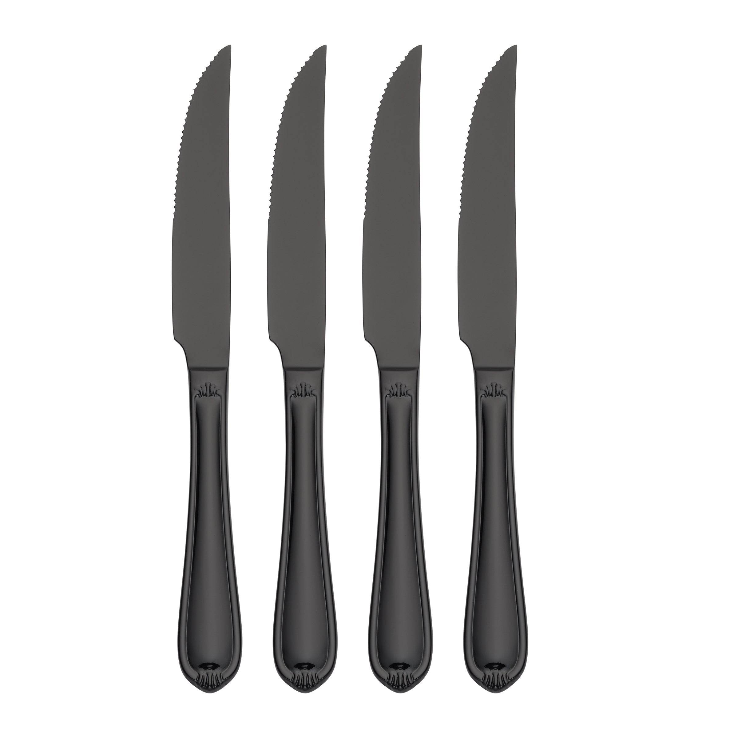 Ivy Way Black Steak Knife - Set of 4