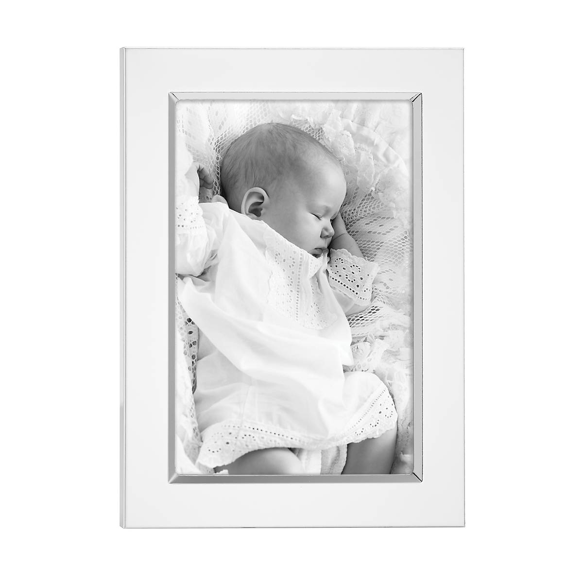 "Classic Silverplate 4"" x 6"" Frame"