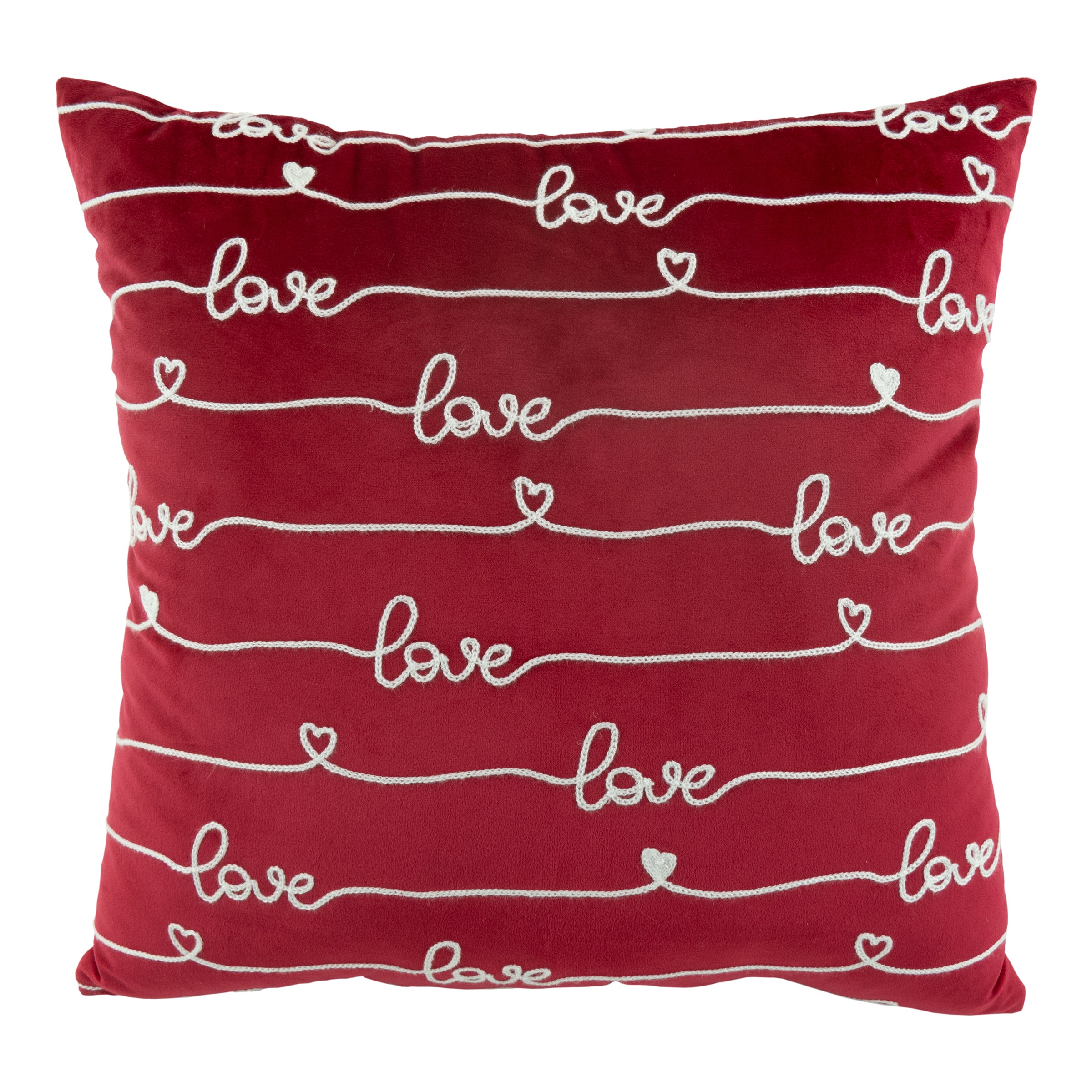 Love Scripted 18X18 Throw Pillow