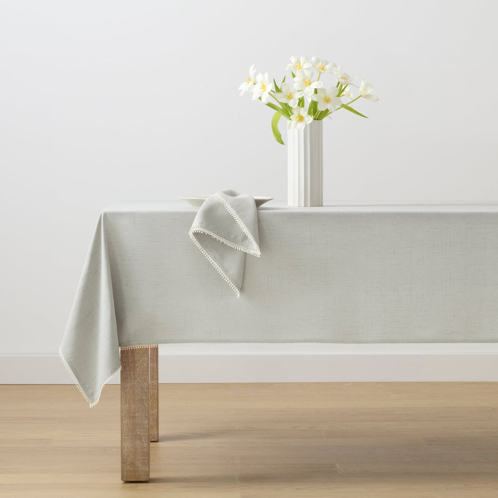 French Perle Dove Grey 19X19 Napkin
