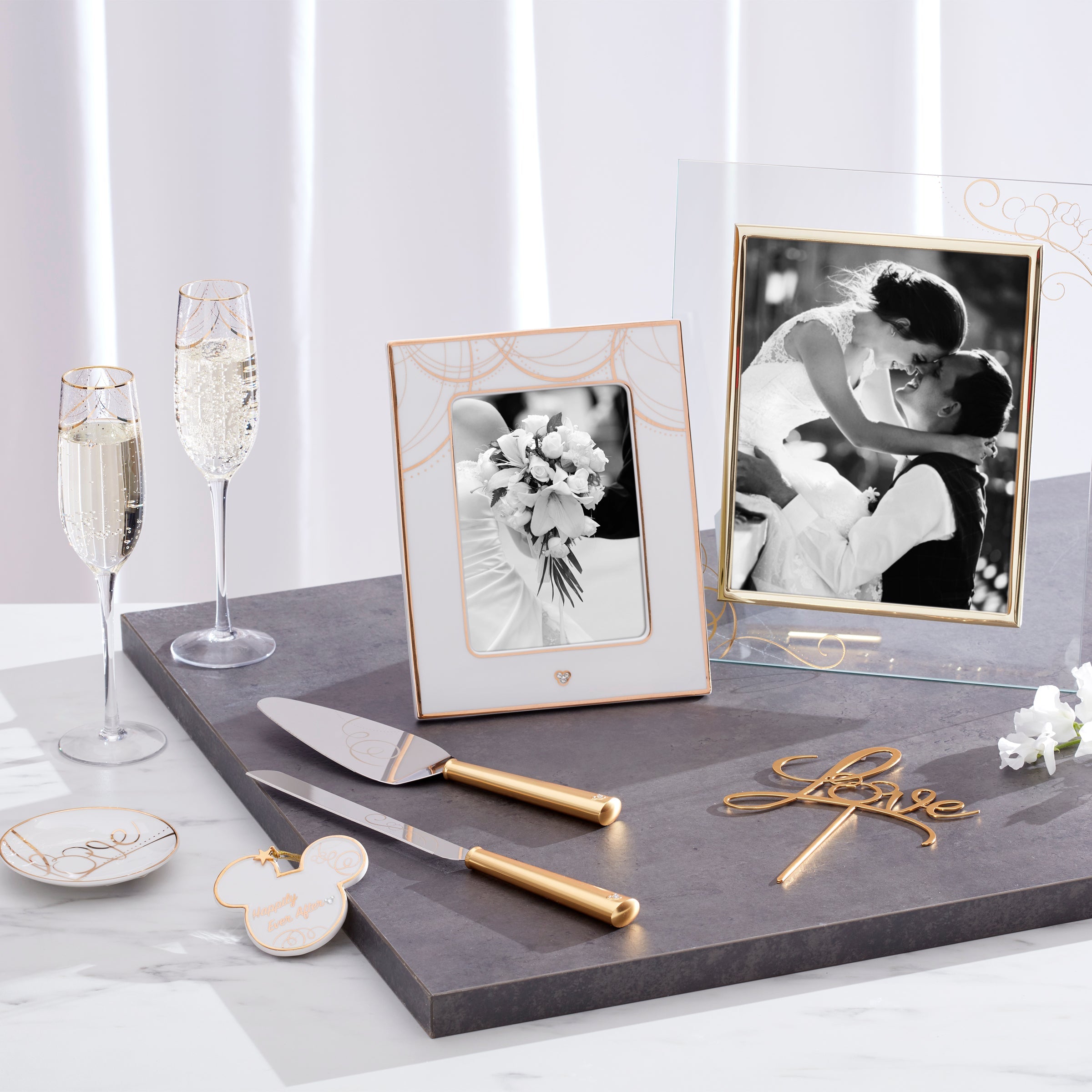 Disney Bridal Cake Topper