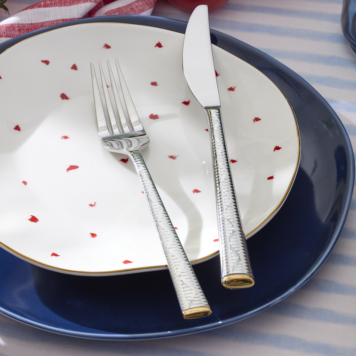 Garnet Bay 4-Piece Dessert Set