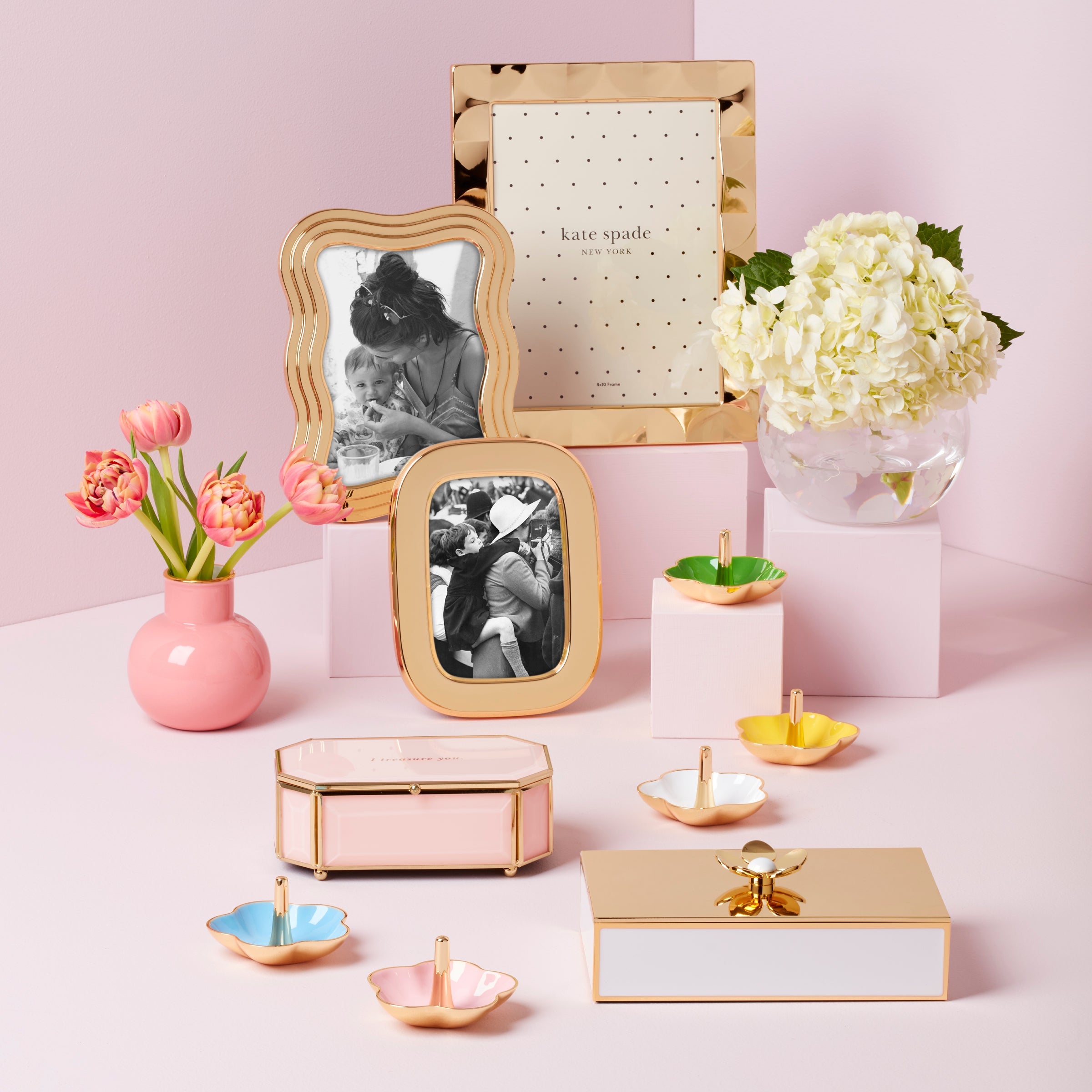 """I Treasure You"" Pink Jewelry Box"