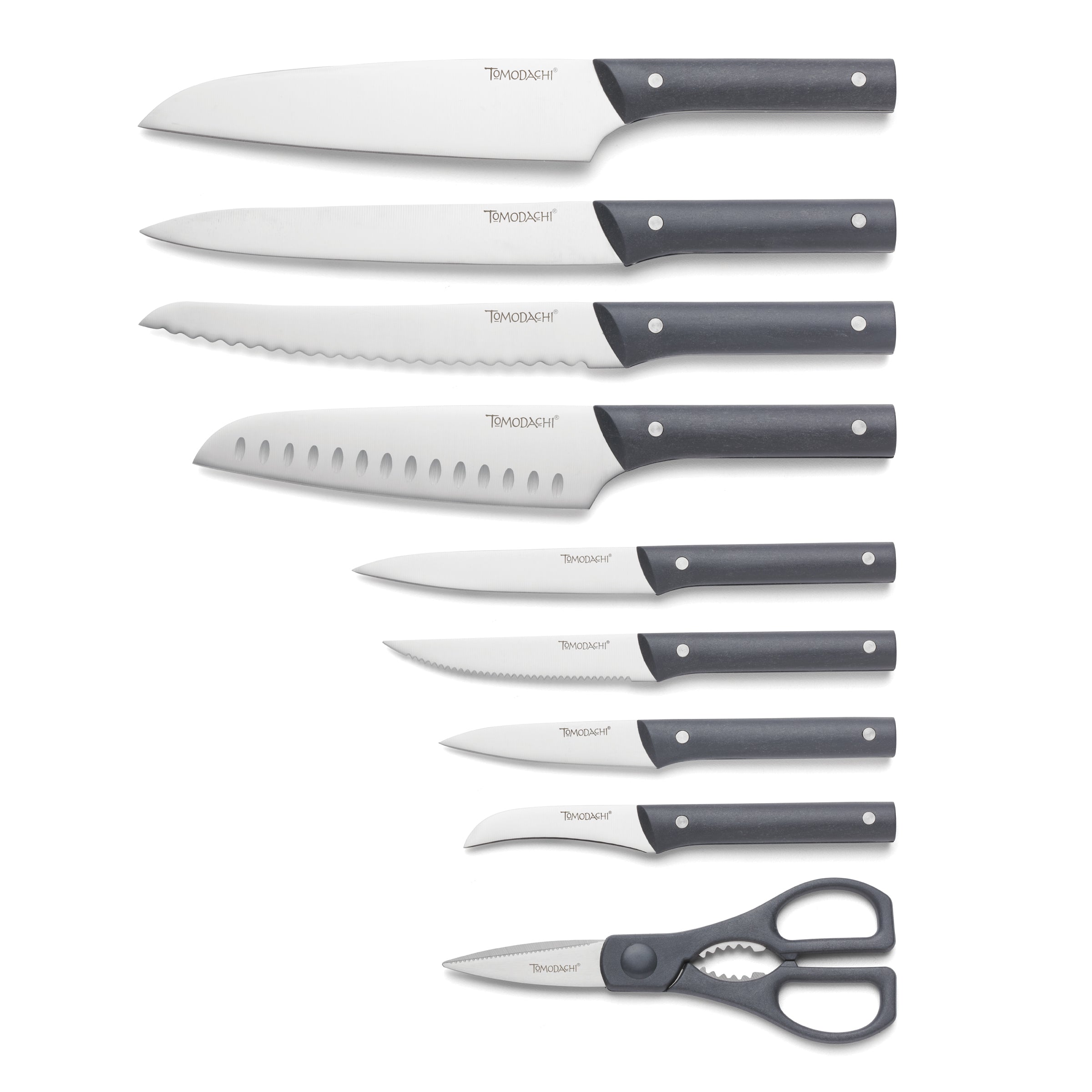 Harvest Slate 15 Piece Cutlery Block Set