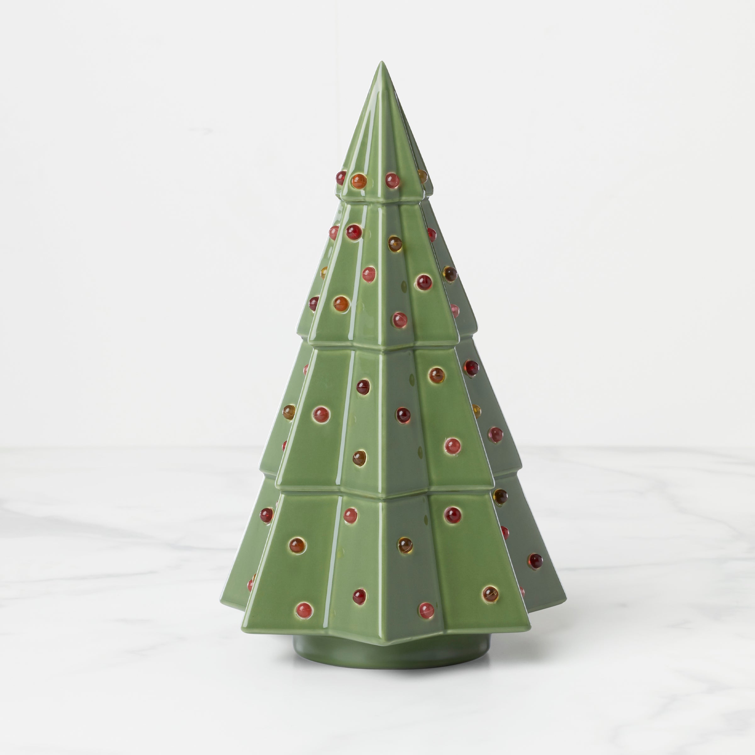 Evergreen Large Lit Tree Figurine