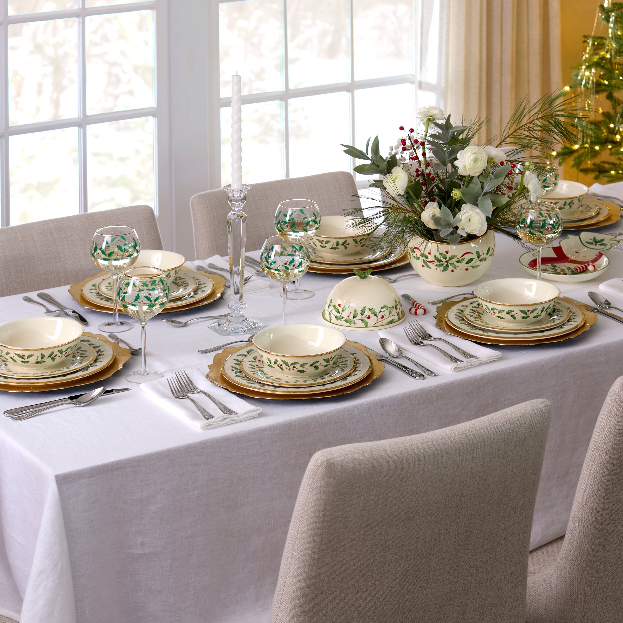 Holiday Place Setting Bowls - Set of 4