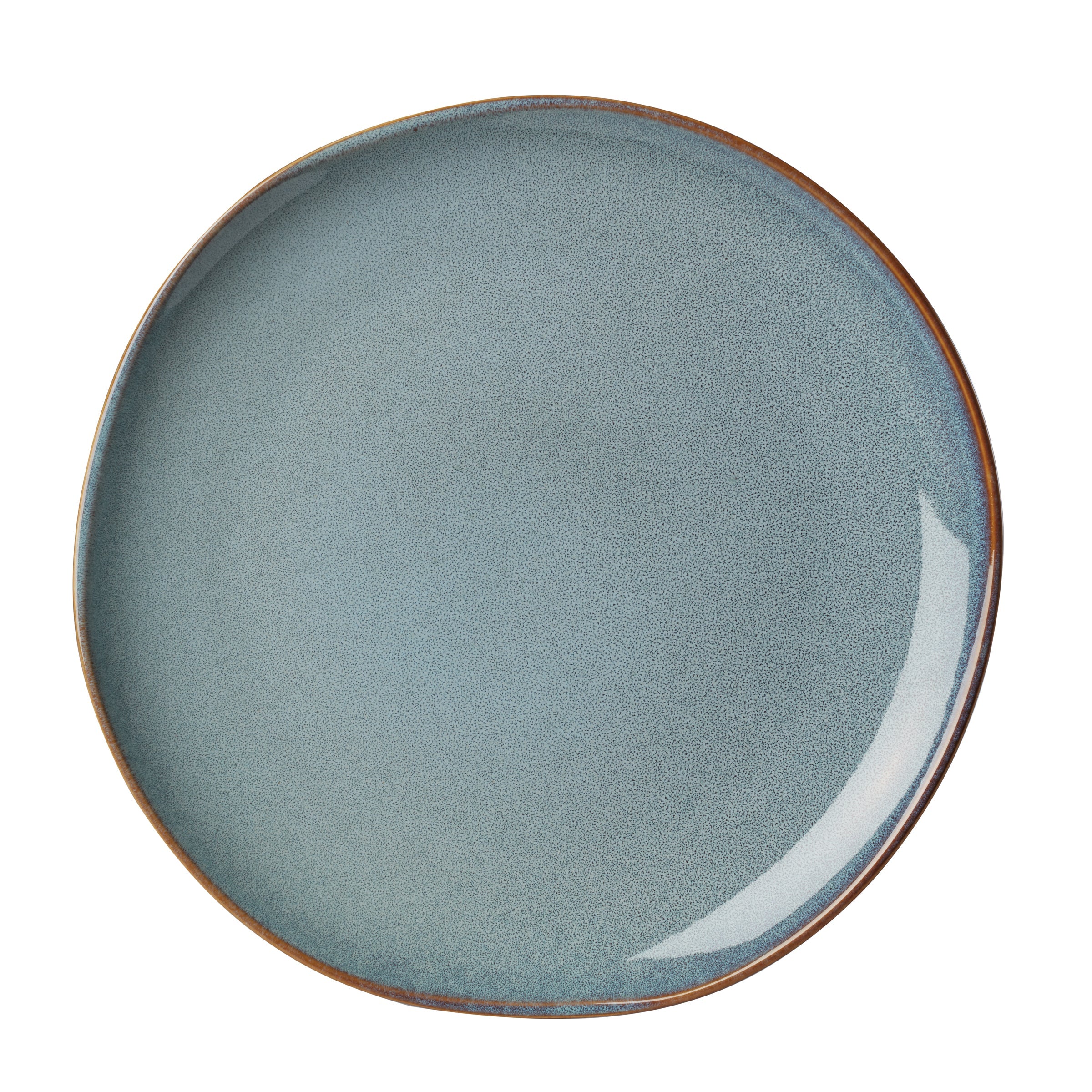 Organic Shades Blue 12-Piece Dinnerware Set
