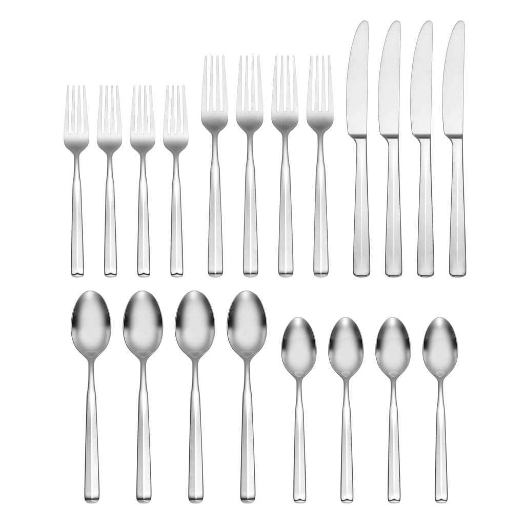 Ryder Satin 20 Piece Flatware Set