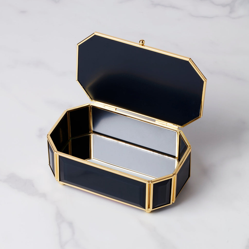 """I Treasure You"" Black Jewelry Box"
