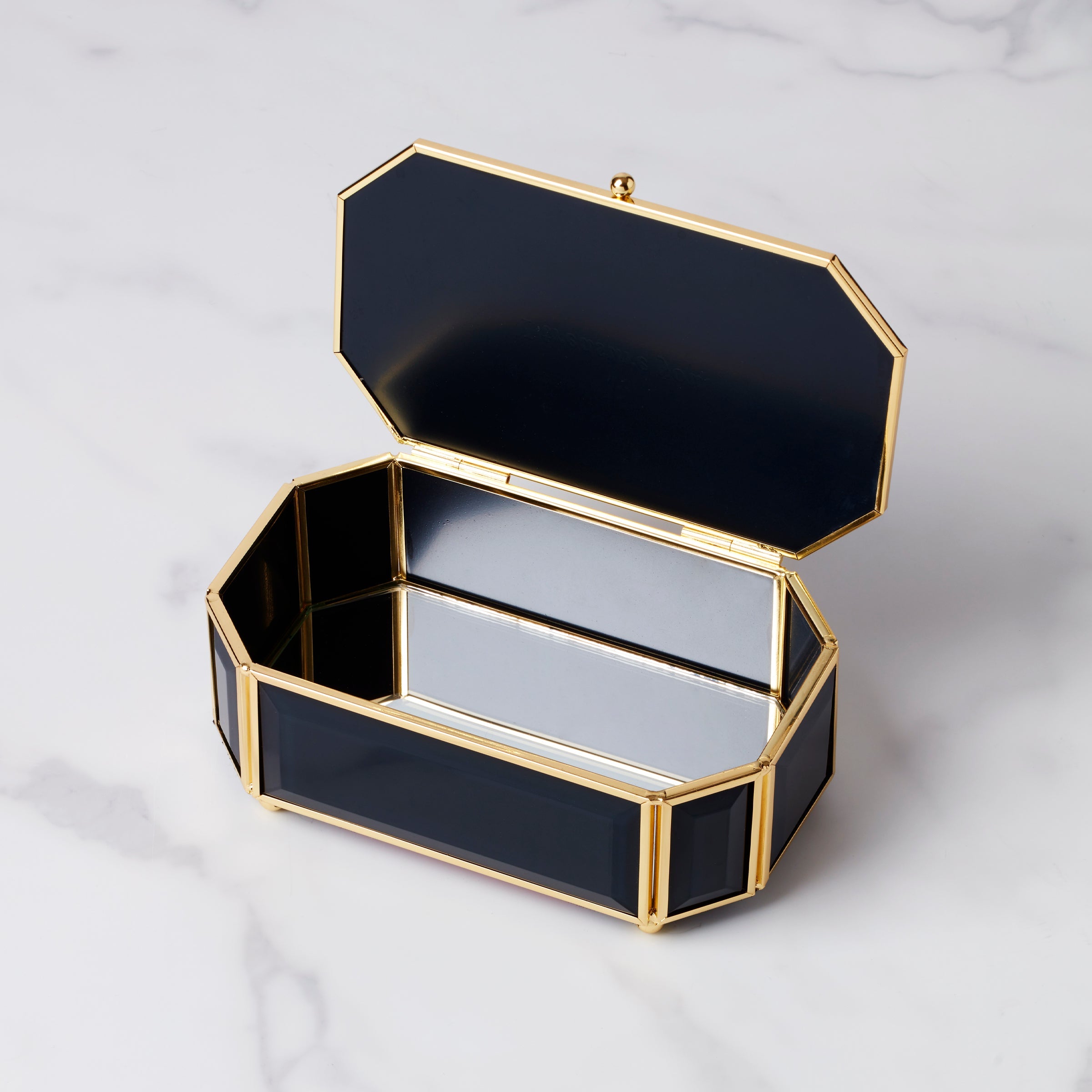 """I Treasure You"" Black Jewelry Box"