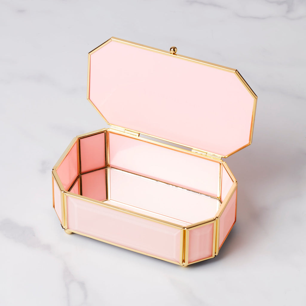"""I Treasure You"" Pink Jewelry Box"