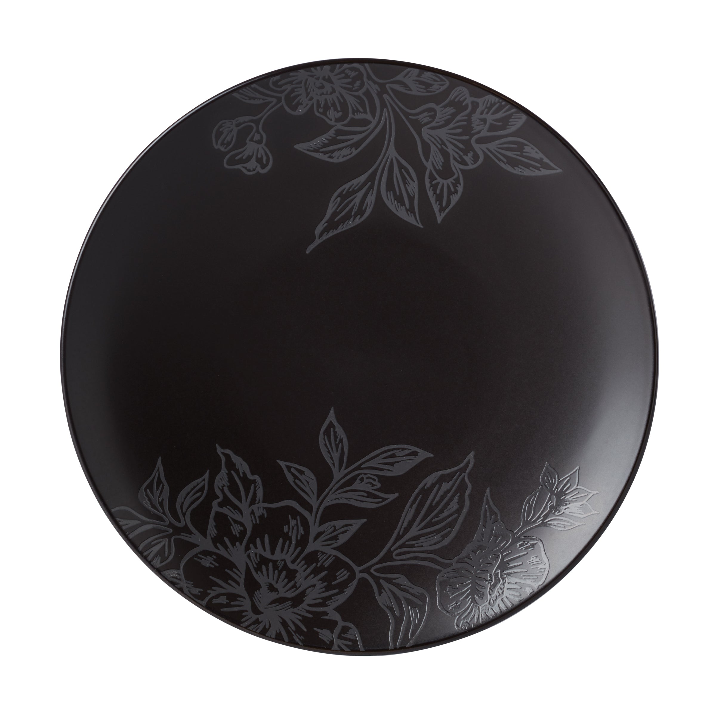 Roseto Charcoal 12-Piece Dinnerware Set