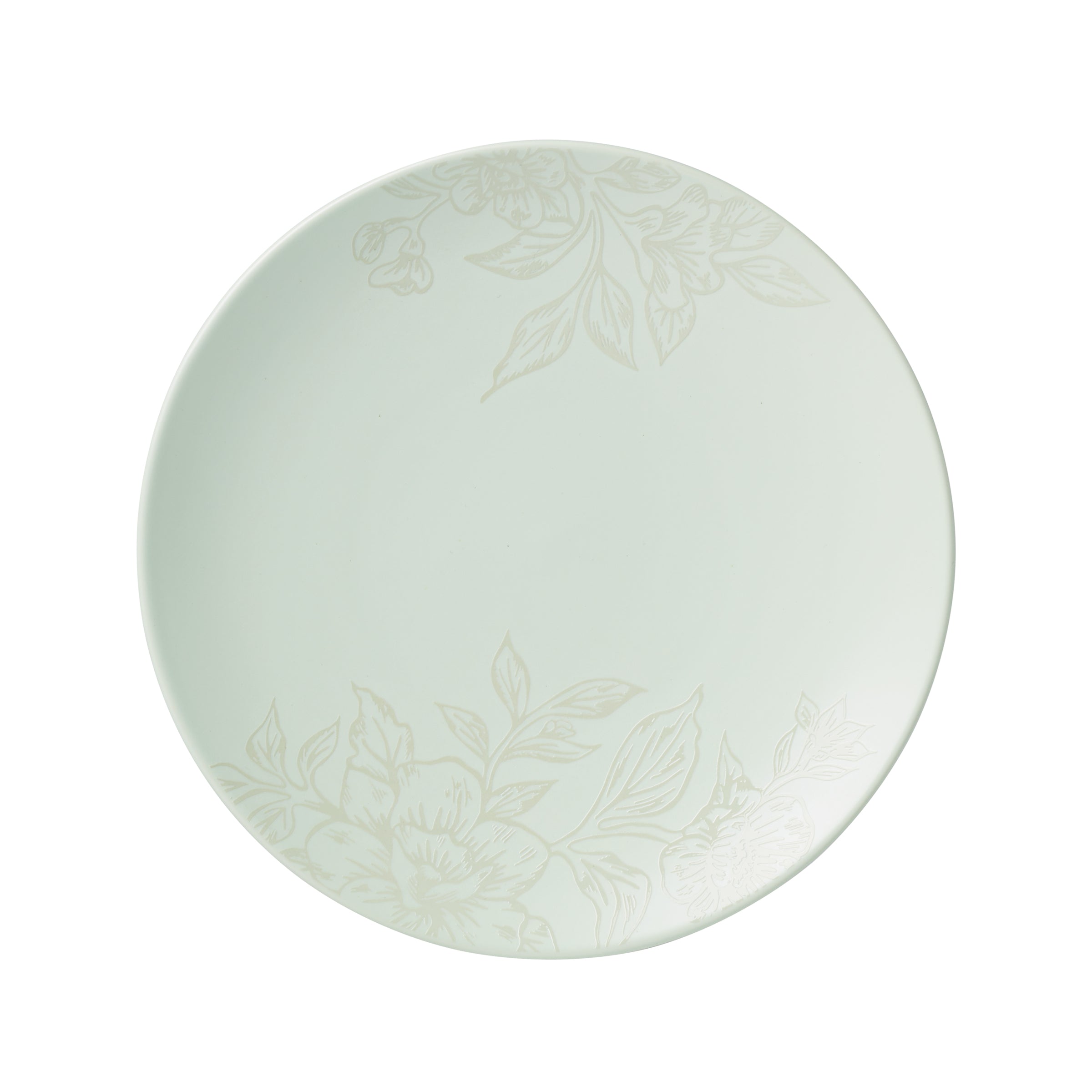 Roseto Soft Sage 12-Piece Dinnerware Set