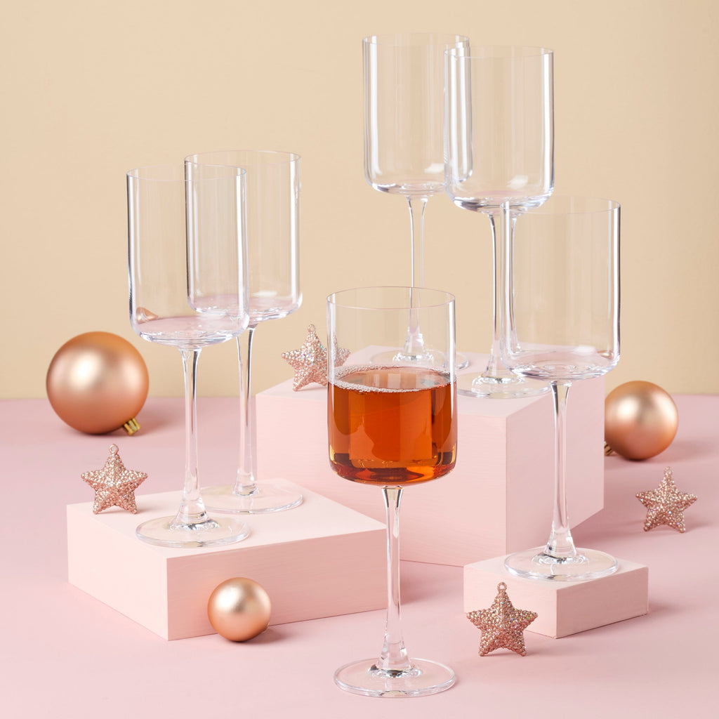 Tuscany Classics Straight White Wine Glasses - Set Of 6