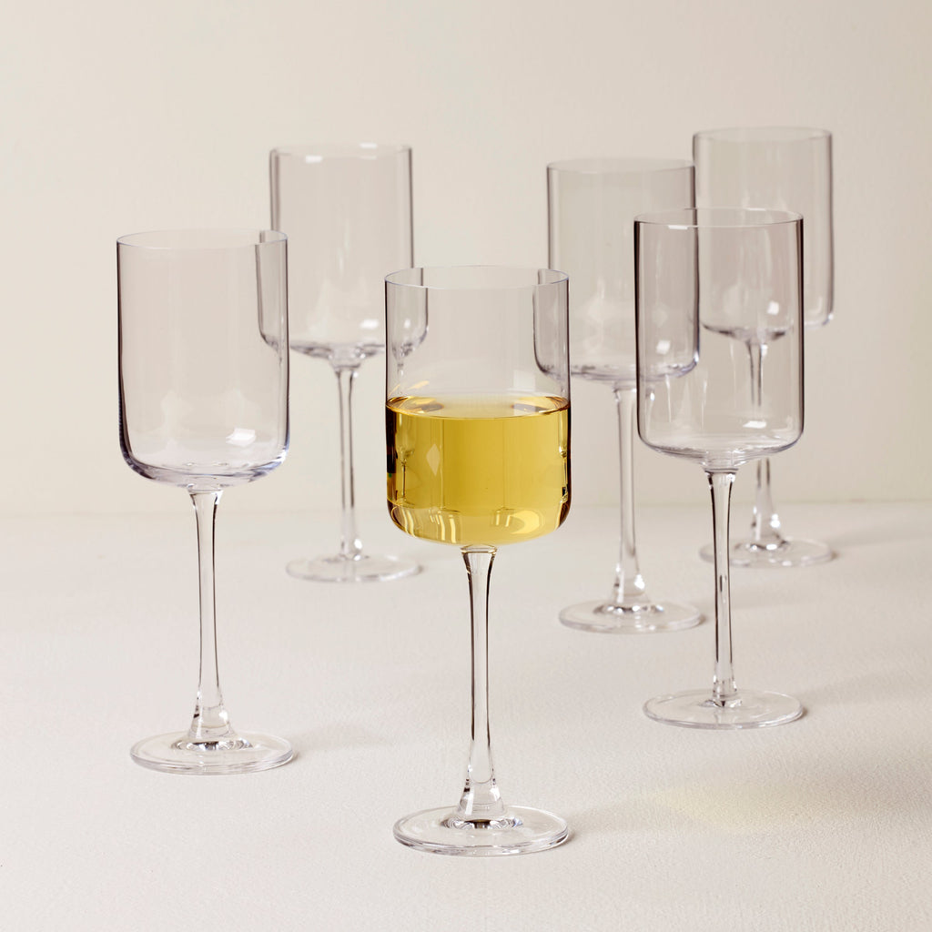 Tuscany Classics Straight White Wine Glasses - Set Of 6
