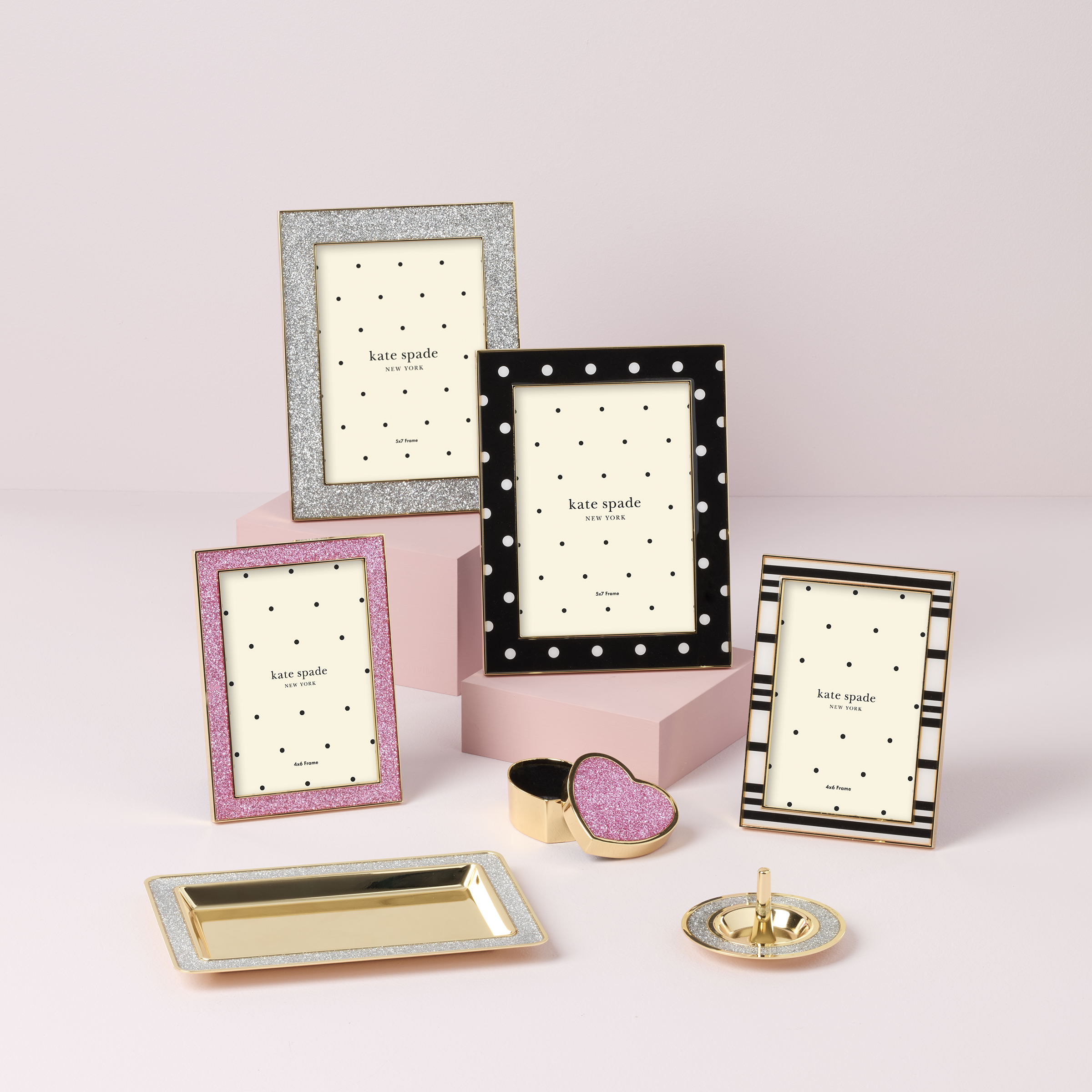 "Sitting Pretty 4"" X 6"" Stripe Frame"