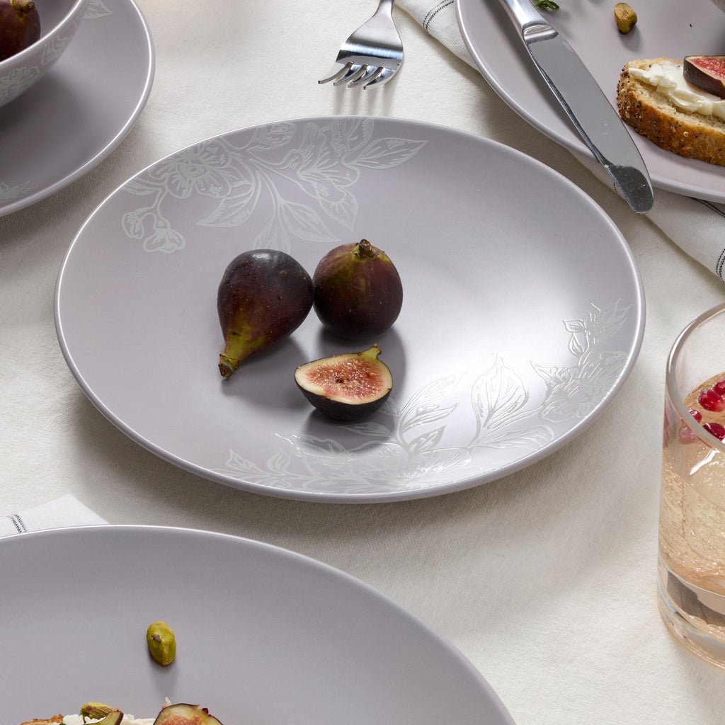 Roseto Pumice 12-Piece Dinnerware Set