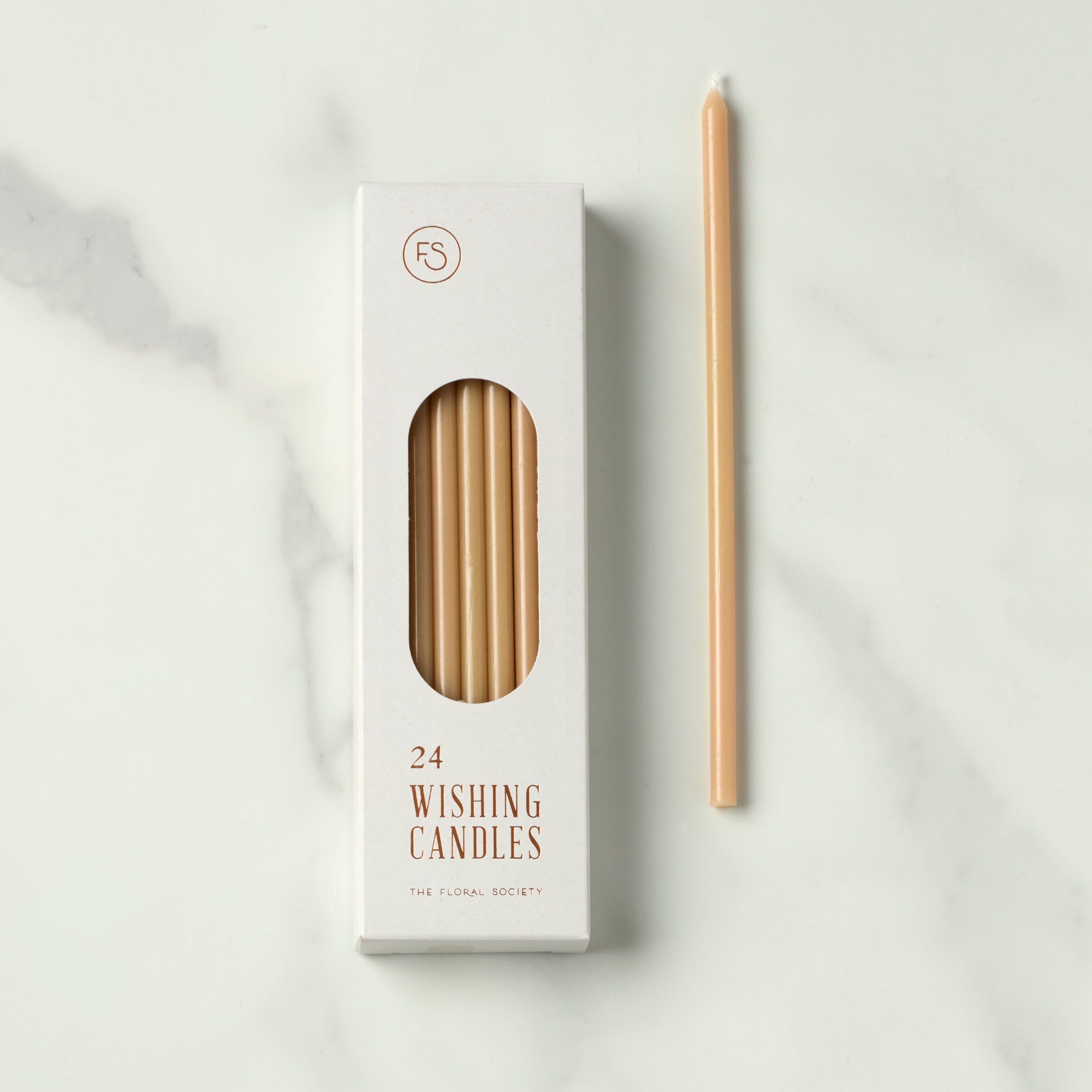 Wishing Candles Set Of 24 - Petal