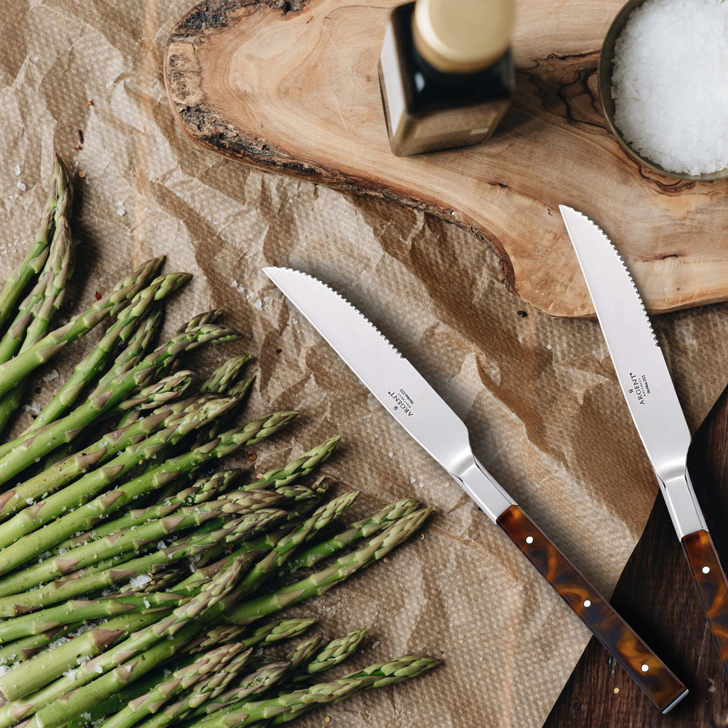 St. Laurent Tortoise Steak Knives Set of 4