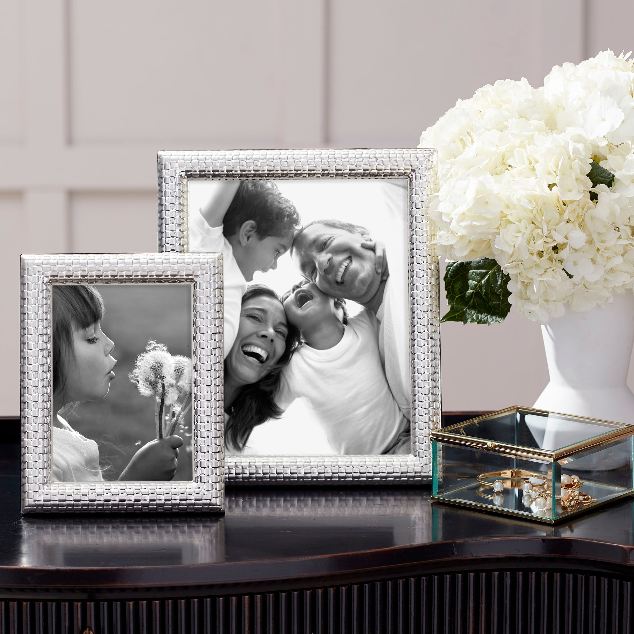 "Watchband Silver 5"" x 7"" Photo Frame"